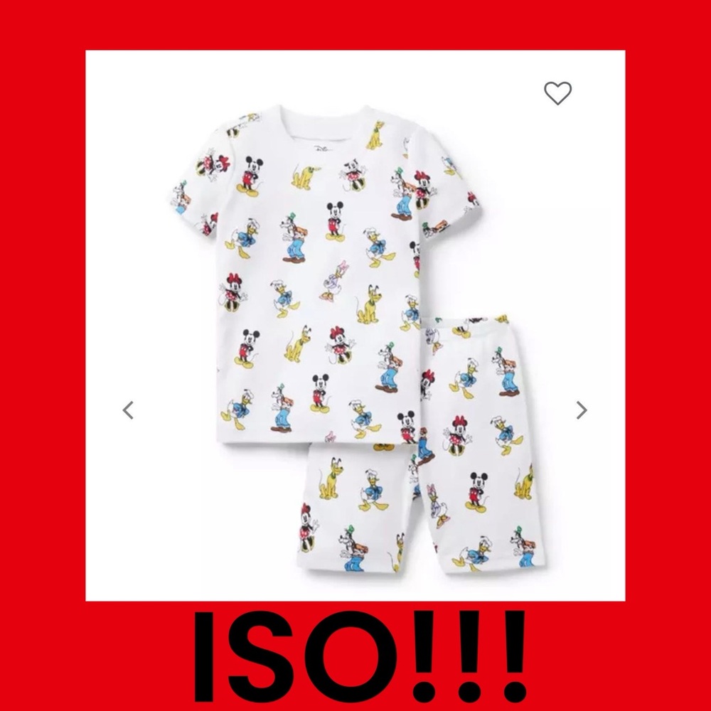 DISO: Janie & Jack Mickey & Friends Pjs!!!